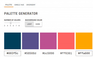 data color pickers